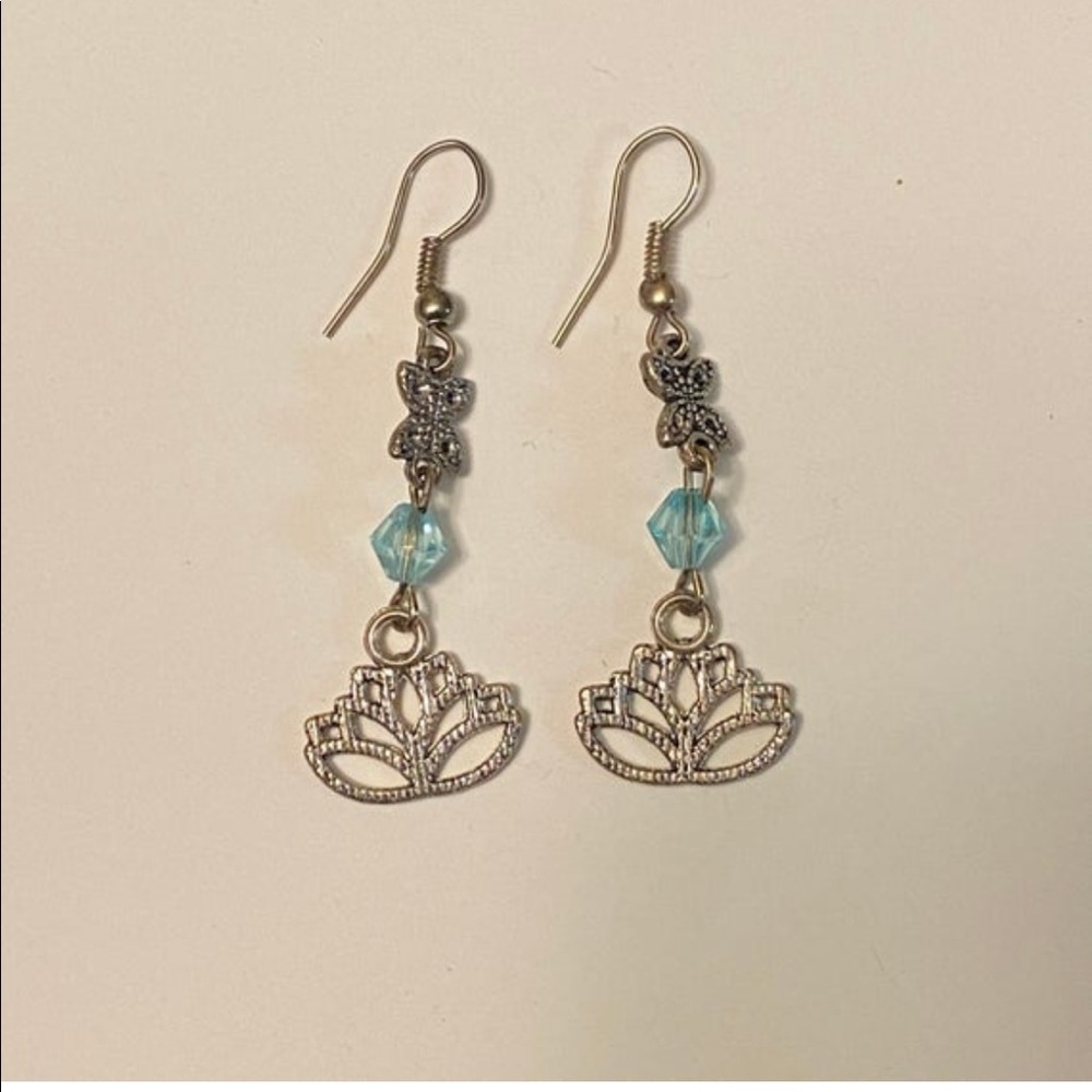 Lotus earrings